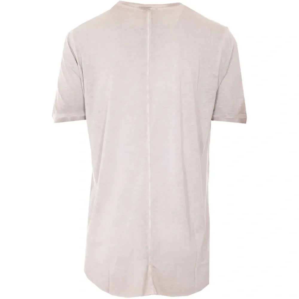 Футболка с круглым вырезом, окрашенная вручную