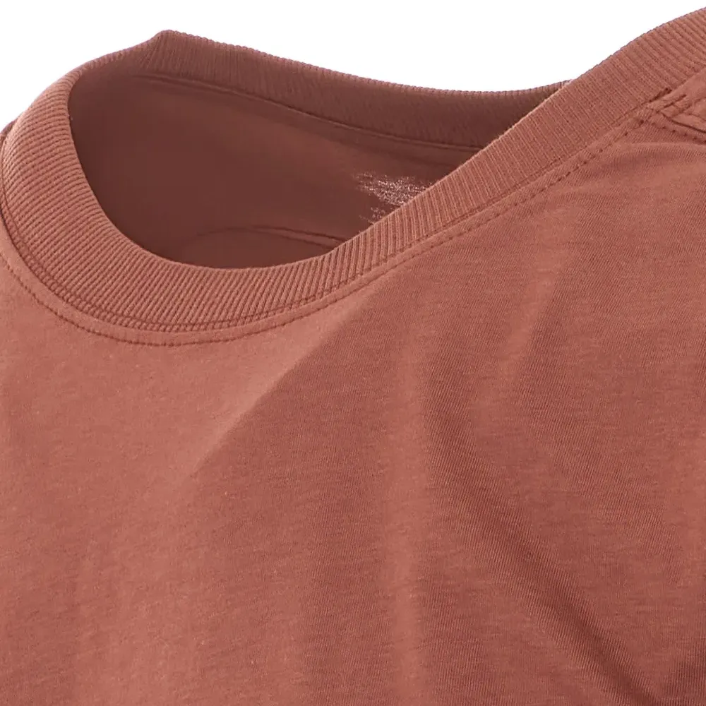 Футболка оверсайз с круглым воротом