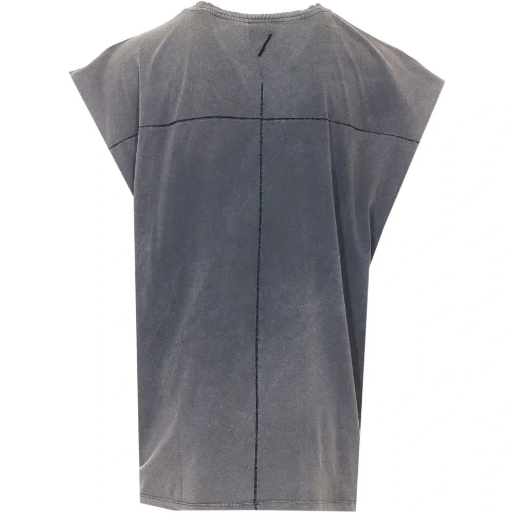 Футболка оверсайз с круглым воротом