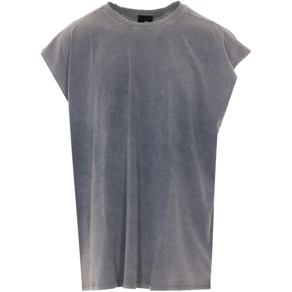 Футболка оверсайз с круглым воротом