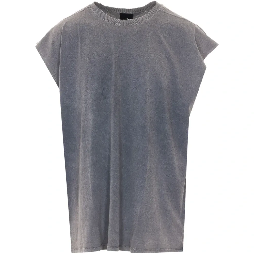 Футболка оверсайз с круглым воротом