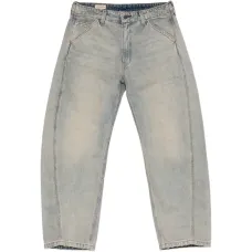 Джинсы с нашивкой-логотипом