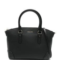 Кожаная сумка-тоут Md Ew Dome с логотипом-табличкой Кожаная сумка-тоут Md Ew Dome с логотипом-табличкой