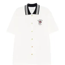 Рубашка с полосатым воротником Рубашка с полосатым воротником