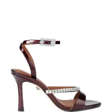 Босоножки с ремешками, украшенные кристаллами Босоножки с ремешками, украшенные кристаллами