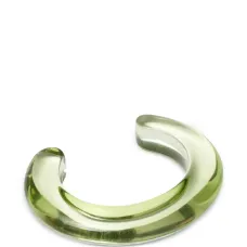 Лаймово-зеленый браслет-кафф