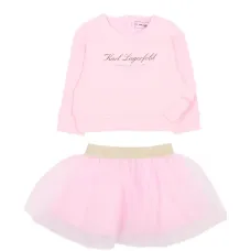 Комплект с юбкой с оборками Комплект с юбкой с оборками