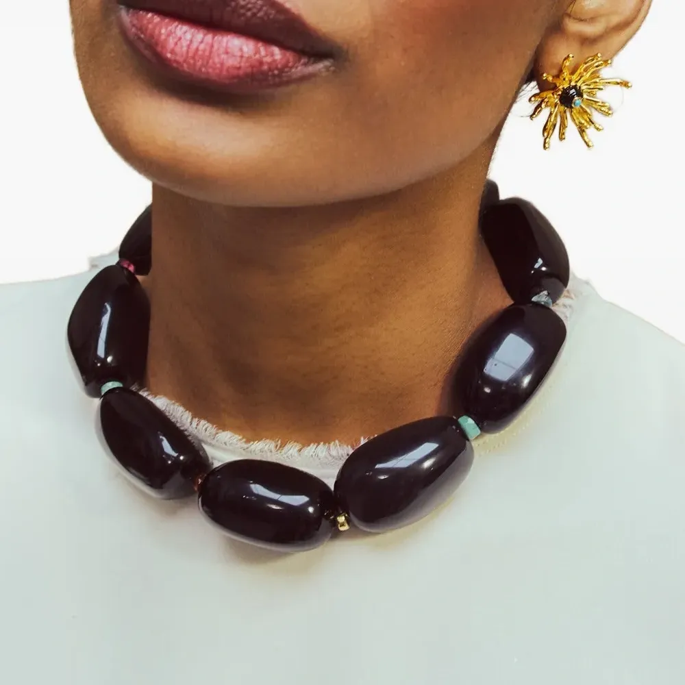 Серьги в виде кактусовых цветов