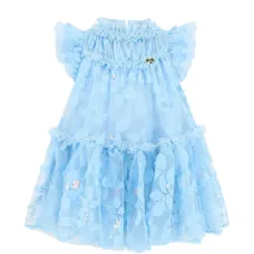 Платье Marietta с вышивкой и оборками