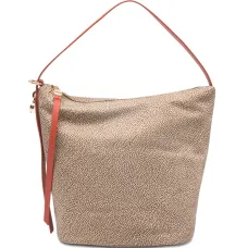 Сумка-тоут с принтованным ремнем