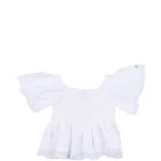 Блузка с кружевной отделкой