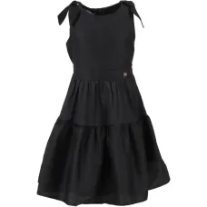 Платье без рукавов с бантом