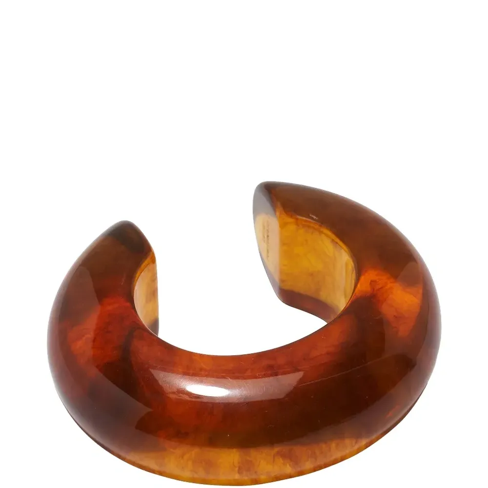 Браслет-кафф под черепаховый панцирь