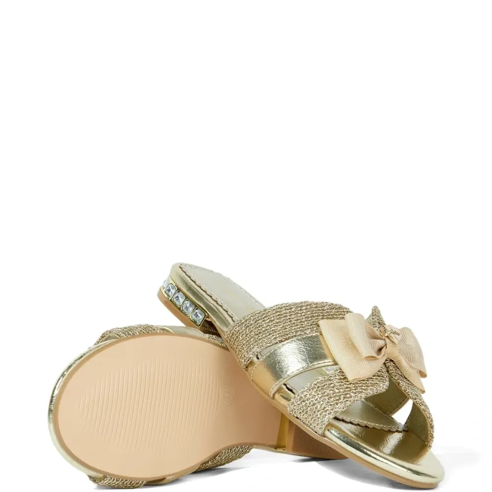 Босоножки Angelica с бантом