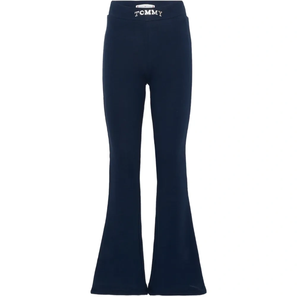 Расклешённые леггинсы с логотипом