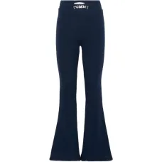 Расклешённые леггинсы с логотипом