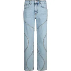 Джинсы прямого кроя