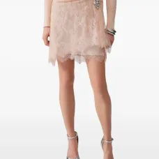 Кружевная мини-юбка