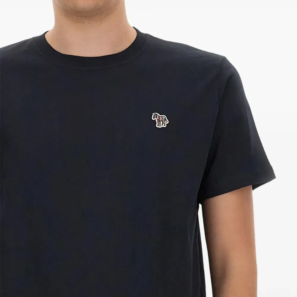 Футболка с нашивкой в виде зебры