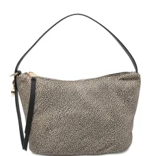 Сумка-тоут с узором и застежкой-молнией