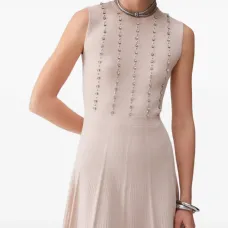 Вязаное платье