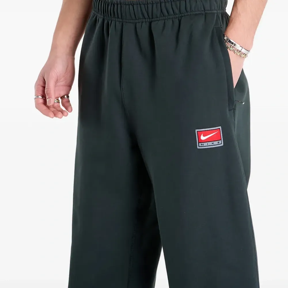 Флисовые спортивные брюки с завязками на штанинах