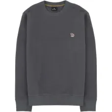 Хлопковый свитшот с вышитым логотипом