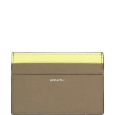 Кардхолдер из сочетания кожи разных цветов Кардхолдер из сочетания кожи разных цветов