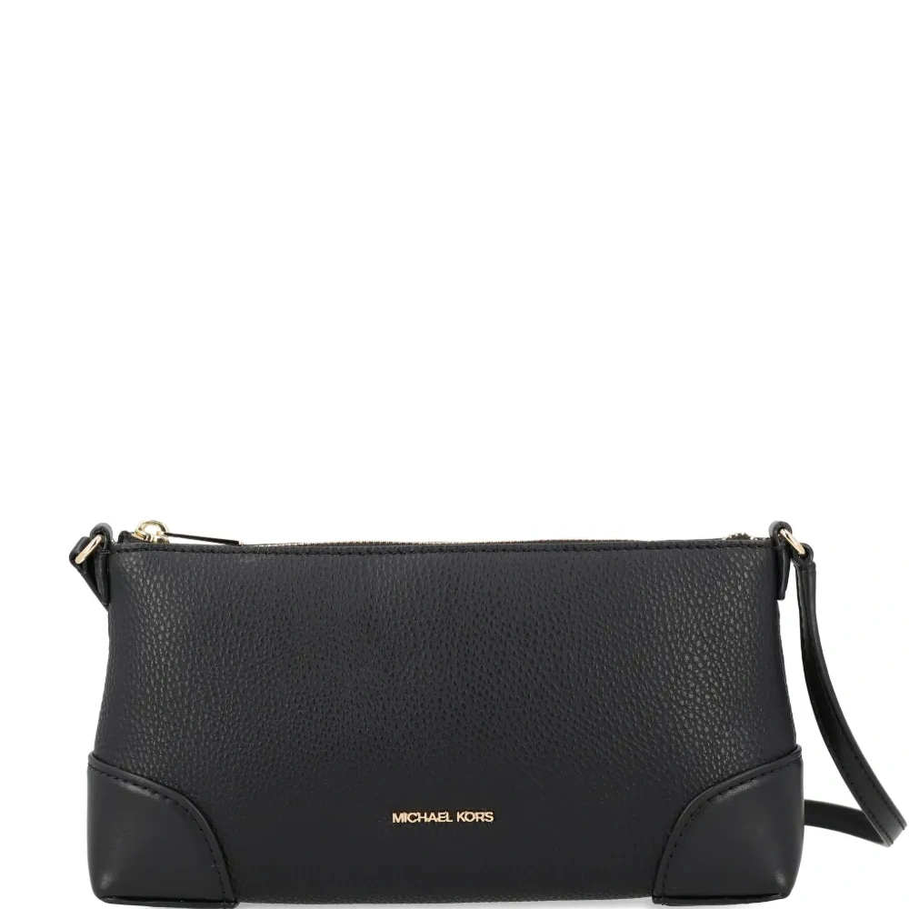 Сумка на плечо с логотипом-табличкой