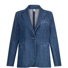 Блейзер с V-образным вырезом Блейзер с V-образным вырезом