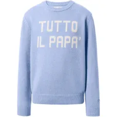 Вязаный топ с круглым вырезом