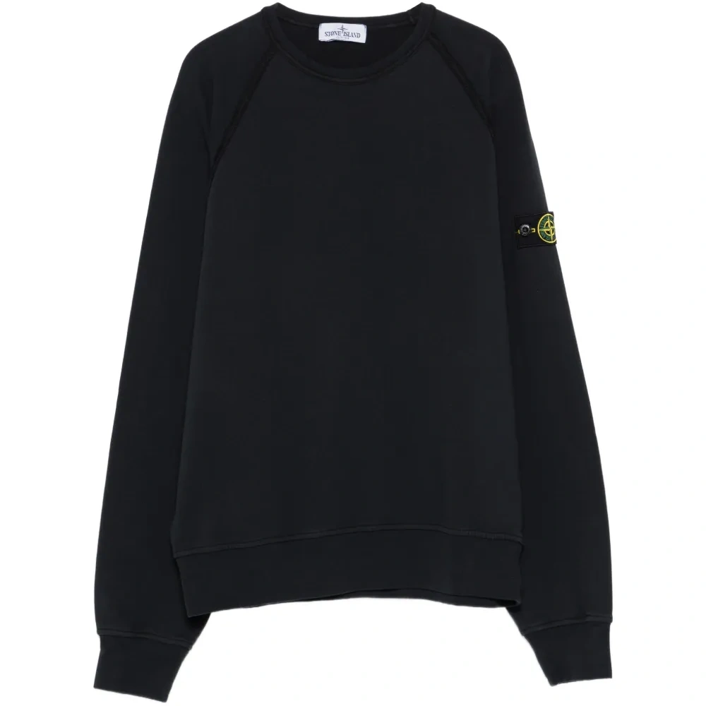 Свитшот с нашивкой-логотипом