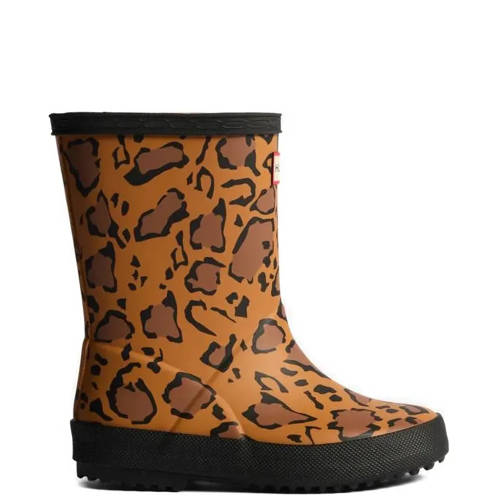 Резиновые сапоги с леопардовым принтом