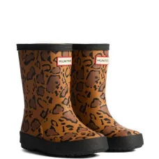 Резиновые сапоги с леопардовым принтом