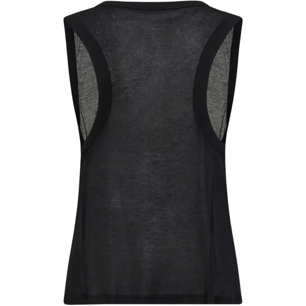 Майка с круглым вырезом