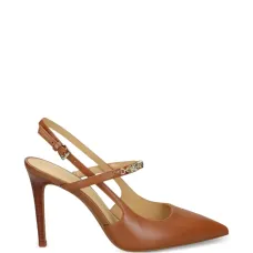 Туфли-лодочки Dina Flex из кожи с заклёпками Туфли-лодочки Dina Flex из кожи с заклёпками