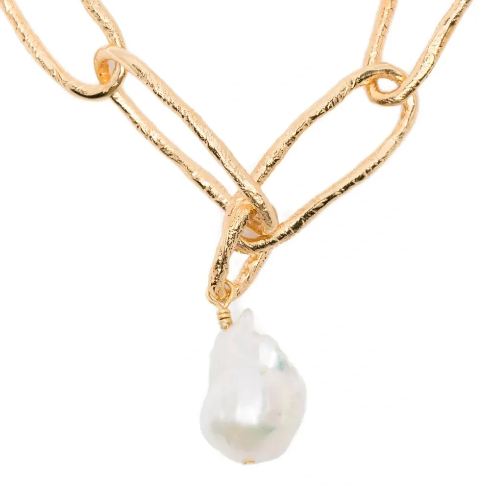 Цепочка с жемчужинами