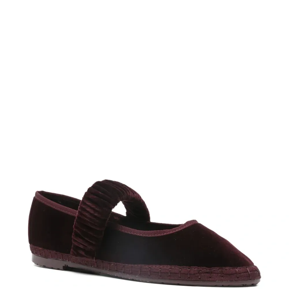 Балетки Mafalda с присборенными ремешками