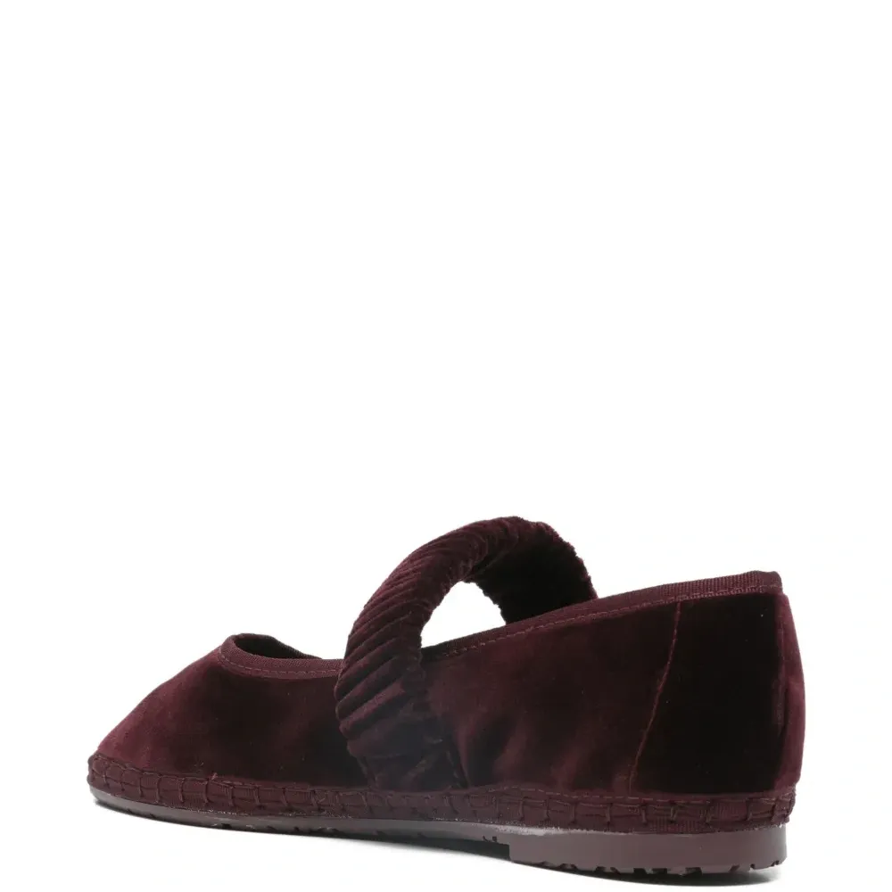 Балетки Mafalda с присборенными ремешками