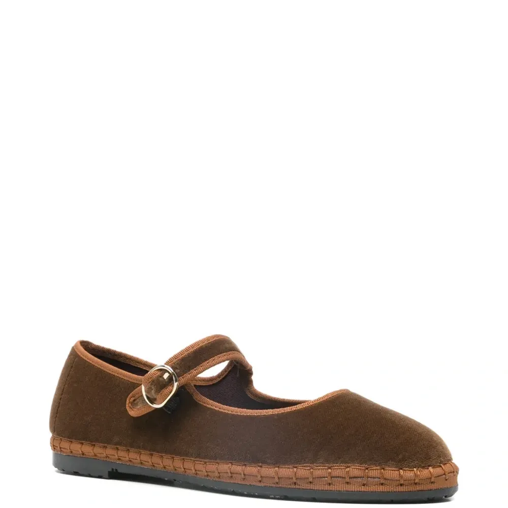 Балетки Mary Jane с пряжкой Yoki