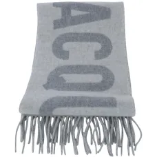 Логотип шарф с бахромой