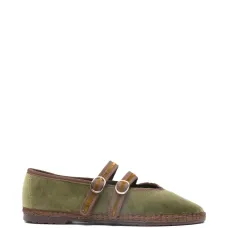 Балетки Claire с двумя ремешками