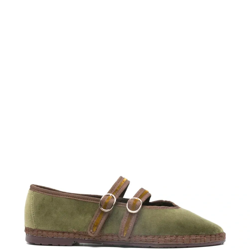 Балетки Claire с двумя ремешками