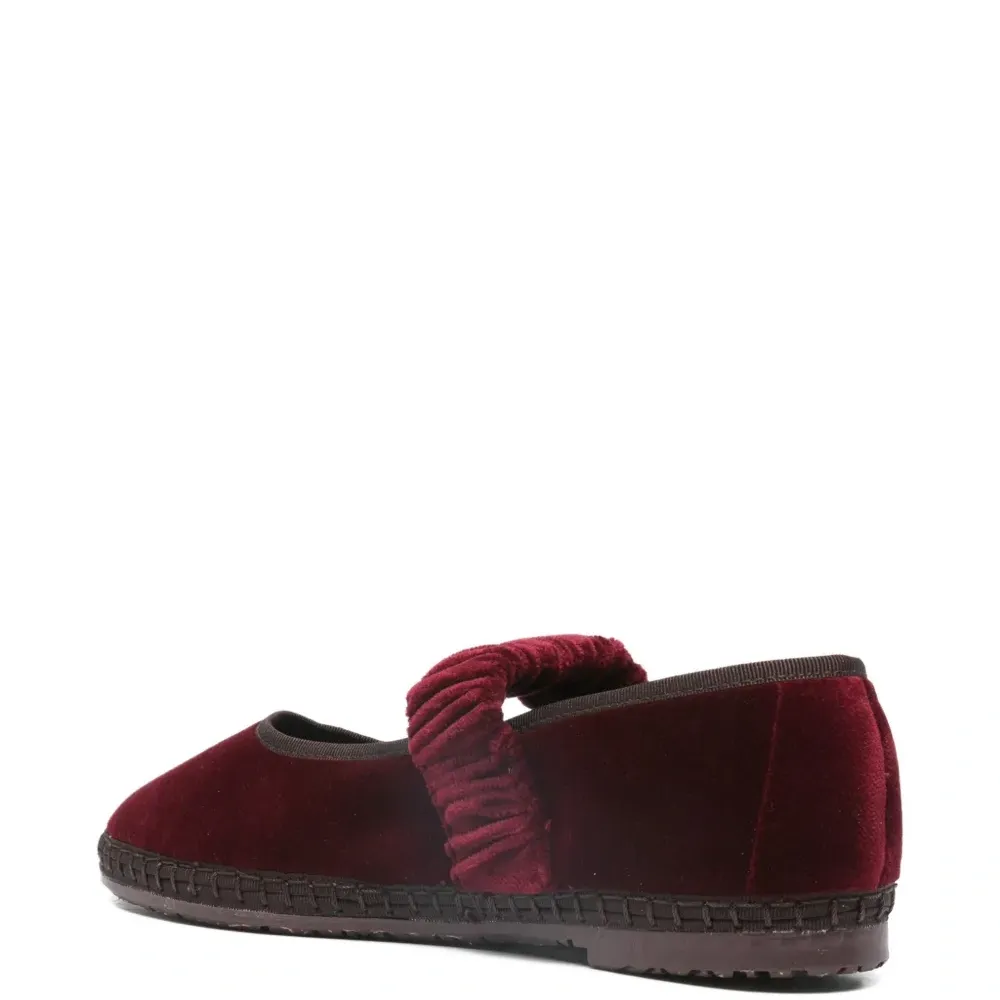 Балетки Mafalda с оборчатыми ремешками