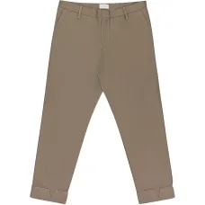 Брюки прямого кроя с разрезами на подоле Брюки прямого кроя с разрезами на подоле