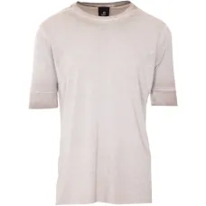 Футболка с круглым вырезом и эффектом потертости