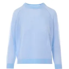 Джемпер с отделкой швом-«косичкой»