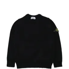 Джемпер с круглым вырезом и компасом