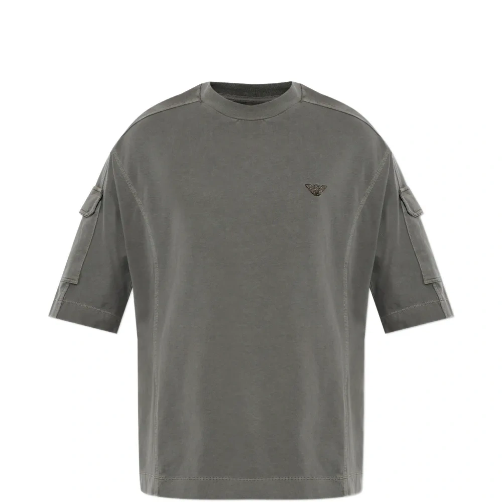 Футболка с круглым вырезом