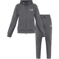 Спортивный костюм с капюшоном и молнией